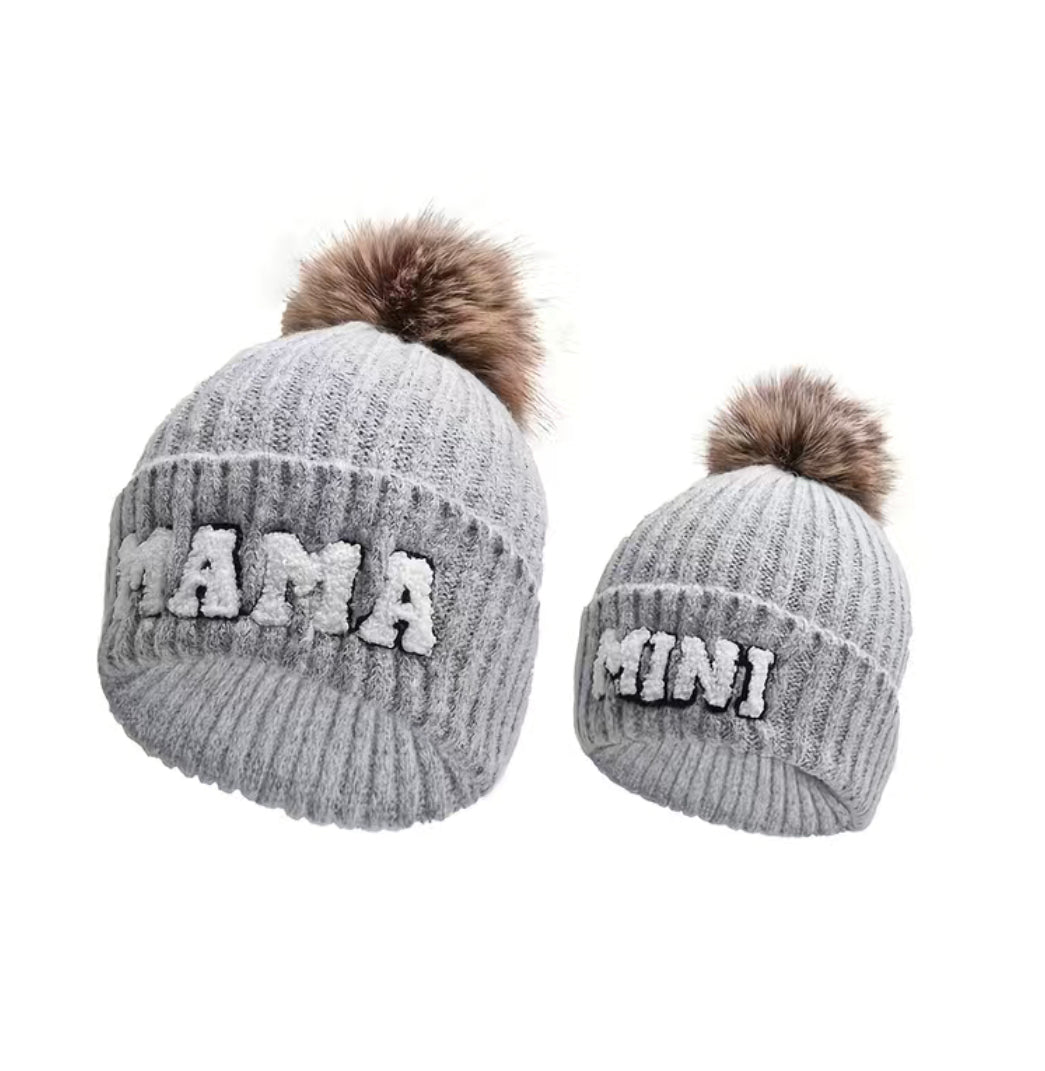 Mama/Mini Fur Balls Hat