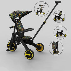 Lightweight Three-Wheeled Stroller